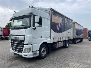 2015 DAF XF460 Used Curtain Side Trucks for sale