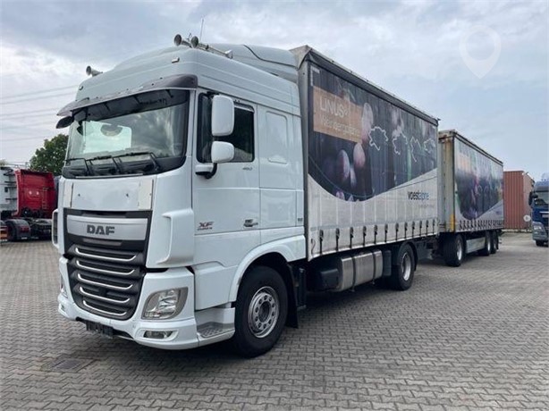 2015 DAF XF460 Used Curtain Side Trucks for sale