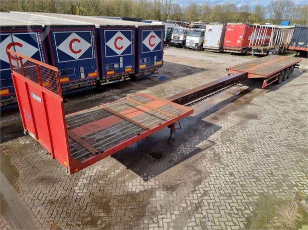 1991 NOOTEBOOM TV 03 AB - MAX 21.2 METER LONG Used Standard Flatbed Trailers for sale