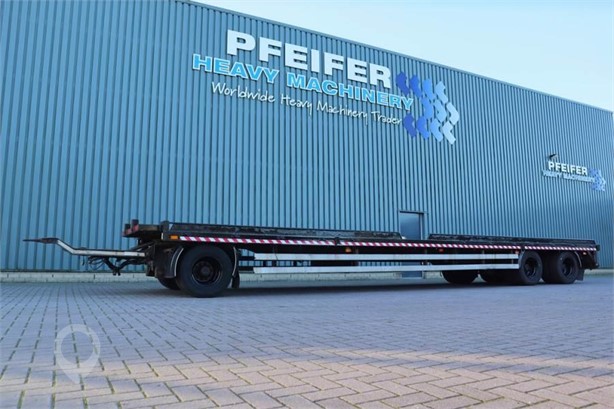 1999 GS MEPPEL AC-2800L DUTCH REGISTRATION, 3 AXLES, 20T L Used Standard Flatbed Trailers for sale