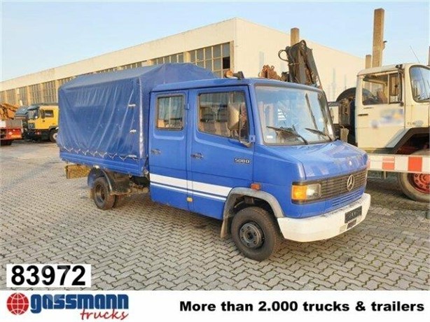 1989 MERCEDES-BENZ 508D Used Curtain Side Vans for sale