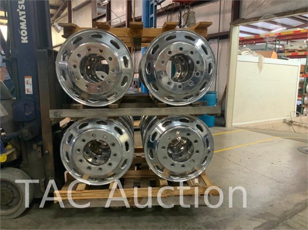 (16) ACCURIDE ALUMINUM WHEELS 8.25X22.5 Used Wheel Truck / Trailer Components auction results
