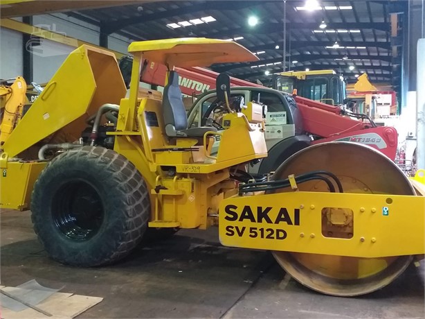 2007 SAKAI SV512D Used Smooth Drum Compactors for sale