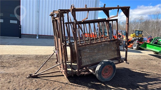 "ABOLUTE" PORTABLE SQUEEZE SHUTE ON WHEELS Used Other auction results