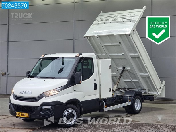 2018 IVECO DAILY 35C12 Used Transporter mit Kipperaufbau zum verkauf