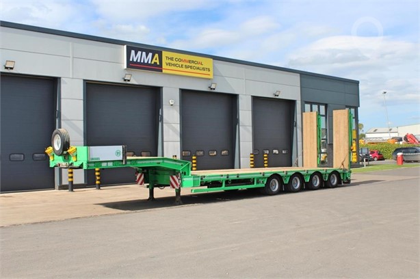 2017 FAYMONVILLE MULTIMAX 4 AXLE EXTENDABLE REAR STEER  LOW LOADER Used Low Loader Trailers for sale