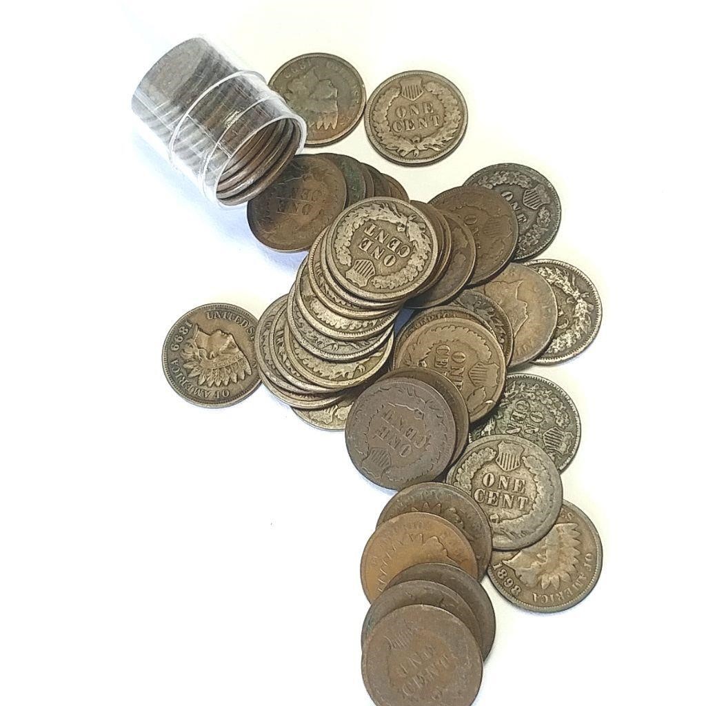 50 Count Roll Of Pre 1900 Circulated Indian Cents Other Items Untuk Dijual 1 Listings Marketbook Web Id Halaman 1 Of 1