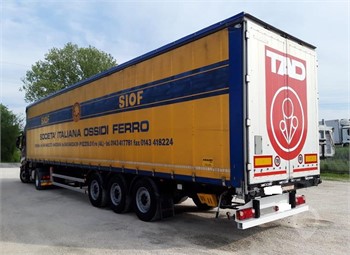 2009 VIBERTI 38S20 Used Curtain Side Trailers for sale