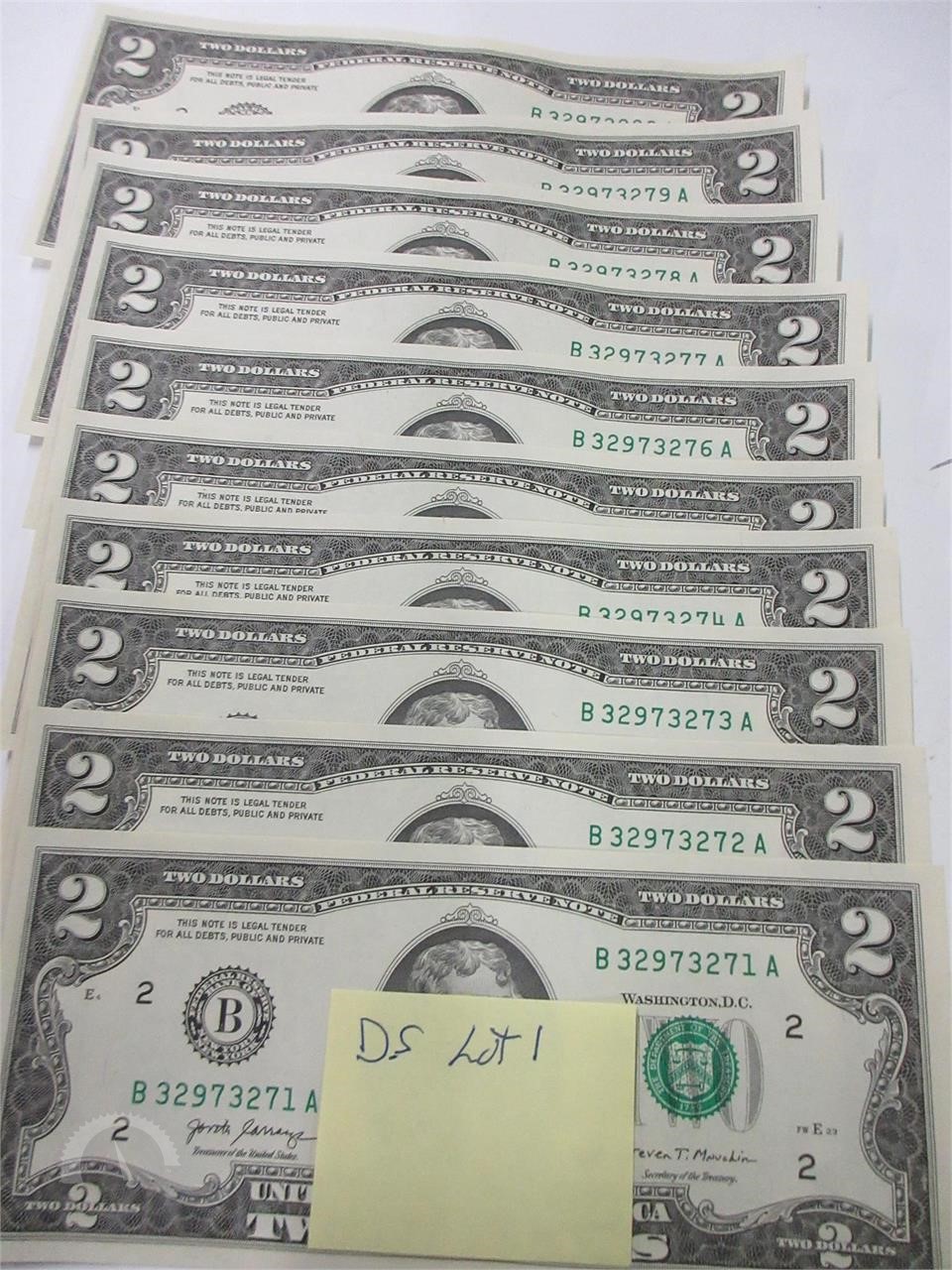 U.S. Currency Coins / Currency Auction Results
