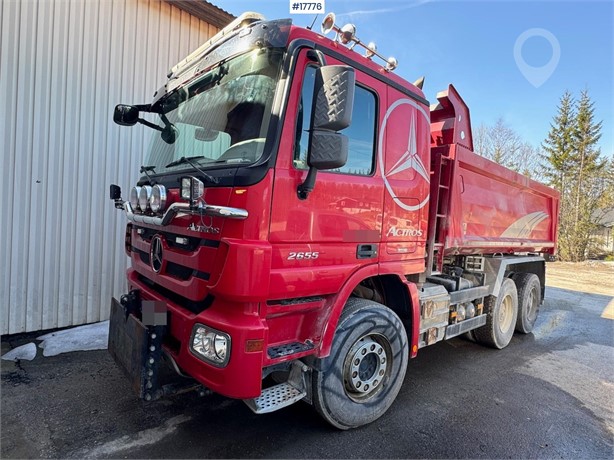2013 MERCEDES-BENZ ACTROS 2655 Used Tipper Trucks for sale