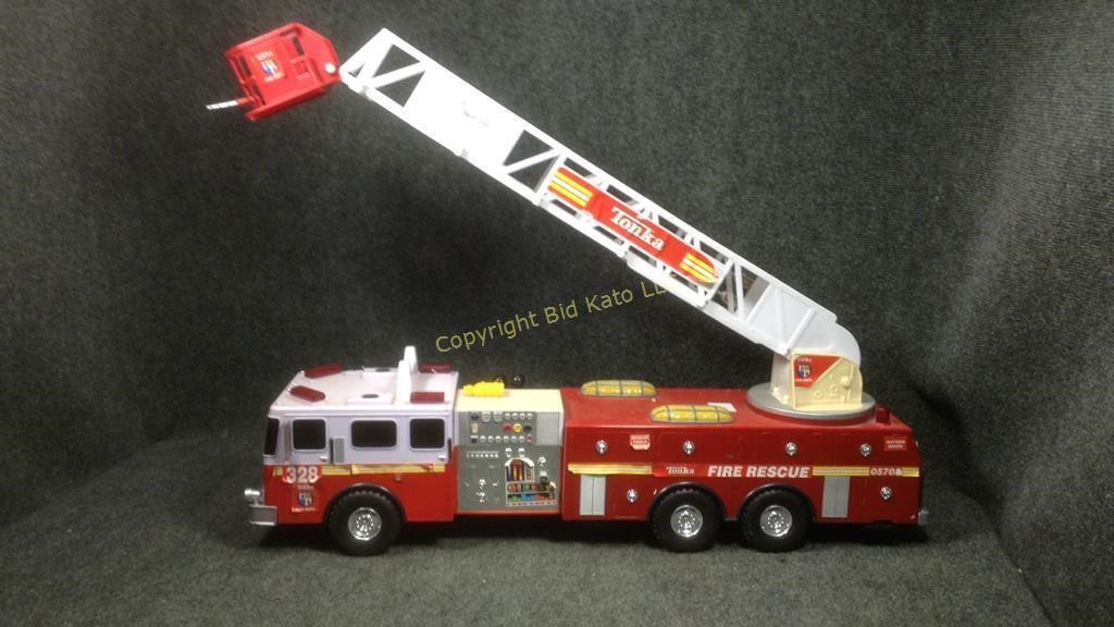 Big Tonka Fire Rescue Fire Truck 328 Bid Kato