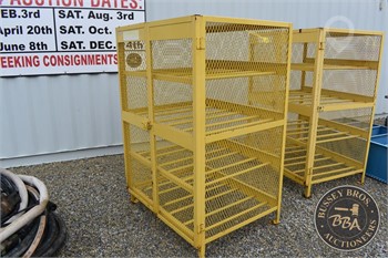 PROPANE CYLINDER CAGE Used Racks / Shelves Shop / Warehouse upcoming auctions
