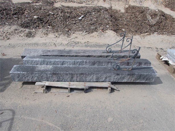 (3) STONE POSTS Used Fencing Building Supplies auction results