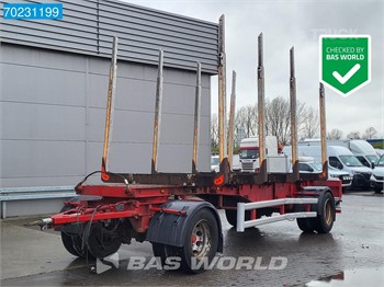 1995 RENDERS HOLZTRANSPORTER WOOD BPW ECO Gebraucht Anhänger für Holztransport zum verkauf