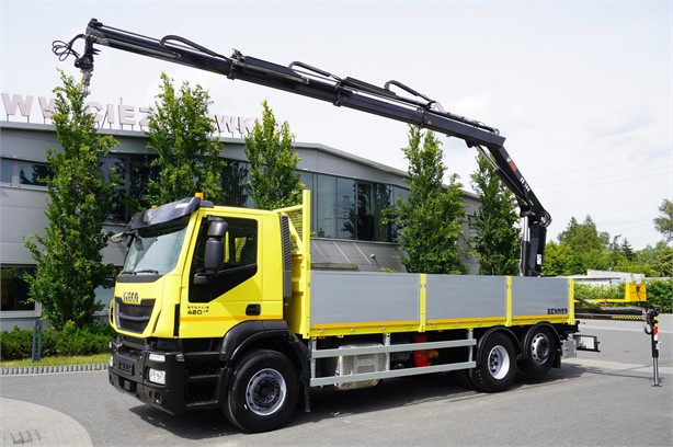 2018 IVECO STRALIS 420 Used Dropside Flatbed Trucks for sale