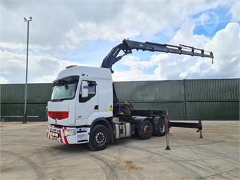 2007 RENAULT PREMIUM 450 Used Tractor with Crane for sale