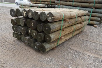 SOUTHERN YELLOW PINE FENCE POSTS Used Fencing Building Supplies upcoming auctions