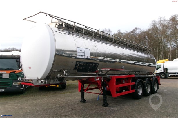 2001 CROSSLAND CHEMICAL (NON ADR) TANK INOX 30 M3 / 1 COMP Used Chemical Tanker Trailers for sale