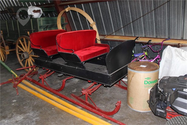 (2) SEAT SLEIGH W/TEAM POLE HITCH Used Other auction results