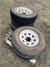 TRAILER WHEELS & TIRES Used Tyres Truck / Trailer Components auction results