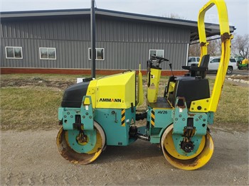 AMMANN AV26E Used Smooth Drum Compactors auction results