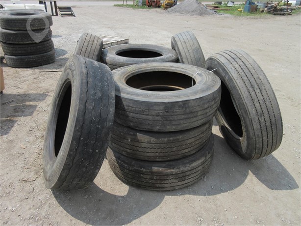 TRUCK TIRES 24.5 SET OF 10 Used Tyres Truck / Trailer Components auction results