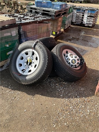 4-WHEELS AND MICHELIN TIRES ALMOST NEW Used Wheel Truck / Trailer Components auction results