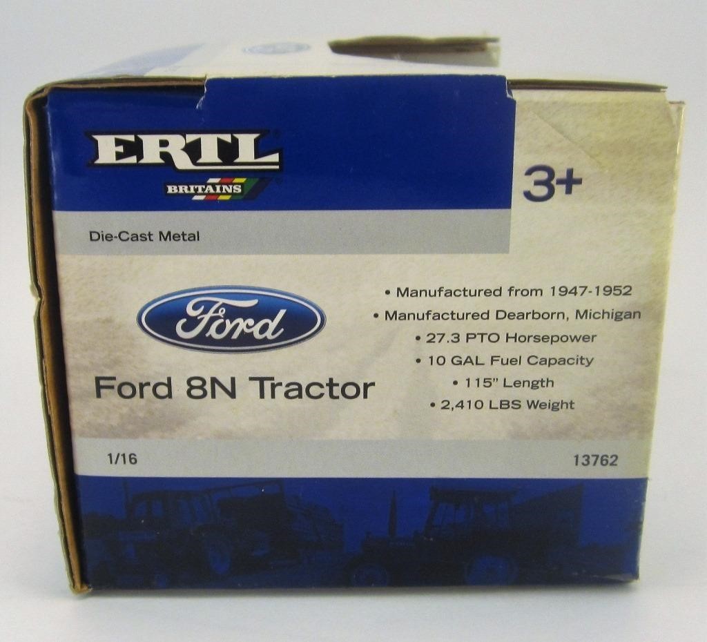 Ertl 1 16 Ford 8n Tractor Lance Miller Auctioneer
