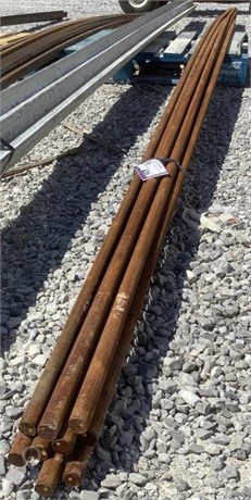(10) 20' CARBON ROUND BAR STOCK Used Other Building Materials Building Supplies auction results