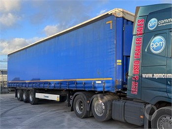 2018 KRONE EUROLINER Used Curtain Side Trailers for sale