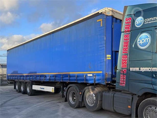 2018 KRONE EUROLINER Used Curtain Side Trailers for sale