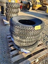 TIRES 235/80R16 Used Tyres Truck / Trailer Components auction results