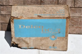 NOS DELCO BATTERY Used Battery Box Truck / Trailer Components auction results
