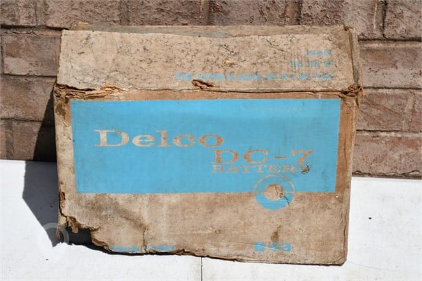 NOS DELCO BATTERY Used Battery Box Truck / Trailer Components auction results