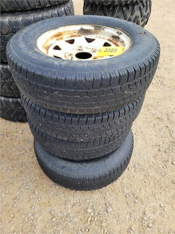 TIRES & RIMS 205/75R15 Used Tyres Truck / Trailer Components auction results