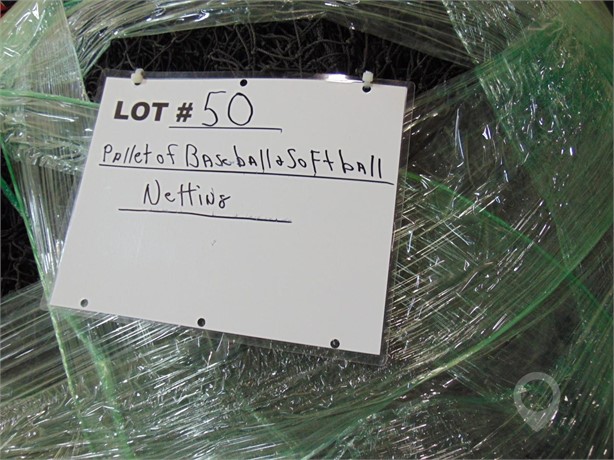 BASEBALL/SOFTBALL NETTING & CABLE Used Other for sale