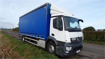2018 MERCEDES-BENZ ANTOS 1824 Used Curtain Side Trucks for sale