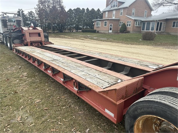 2005 ROGERS 57 FOOT QUAD AXLE RGN TRAILER For Sale in Manchester, Iowa ...