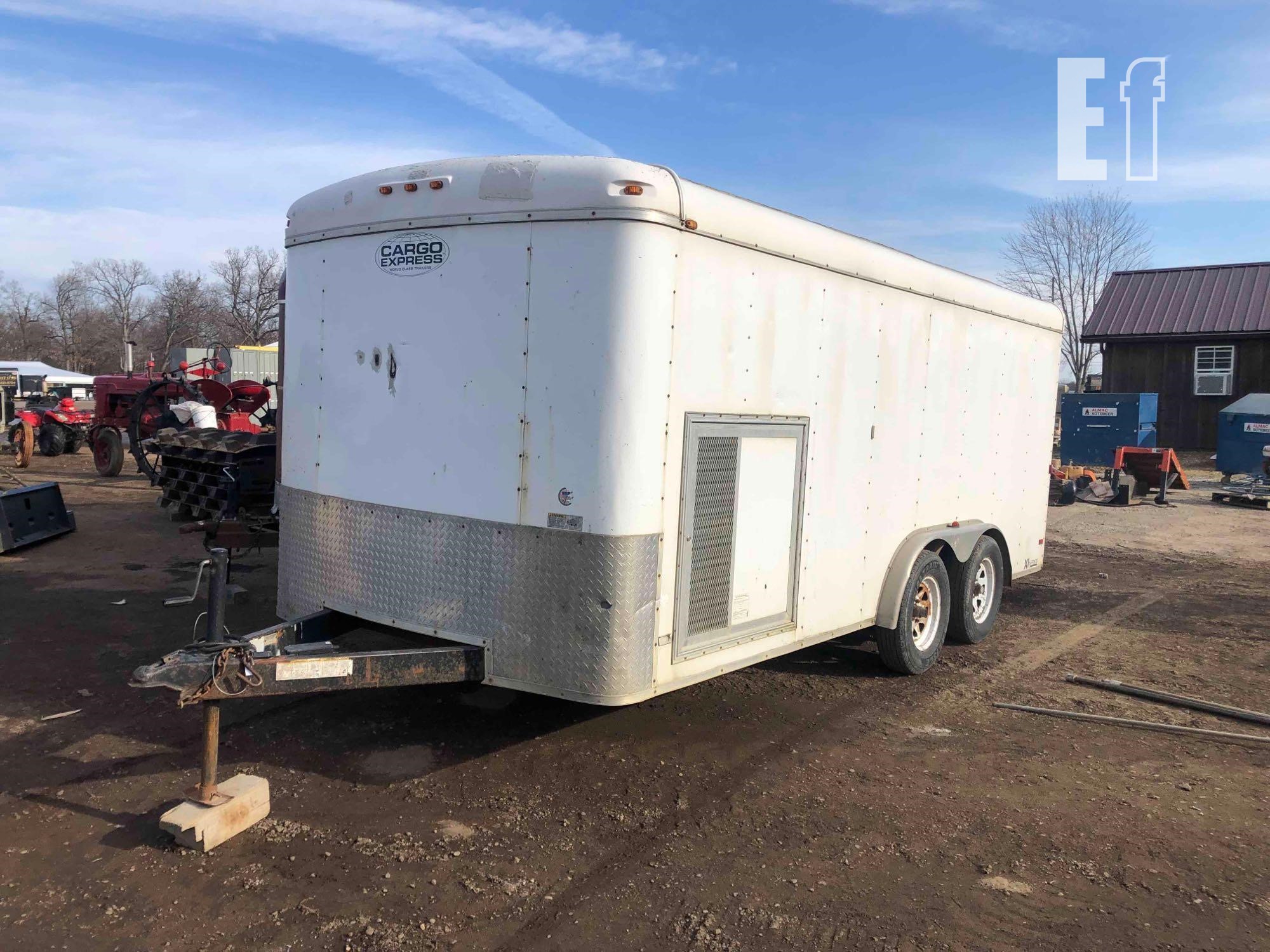2008 CARGO EXPRESS ENCLOSED TRAILER | Online Auction Results ...