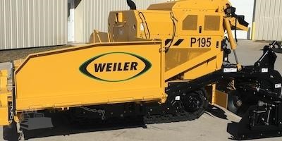 2024 WEILER P195 Used Track Asphalt Pavers for hire
