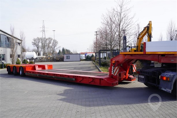 2003 NOOTEBOOM EURO-60-03 TIEF BET Used Low Loader Trailers for sale
