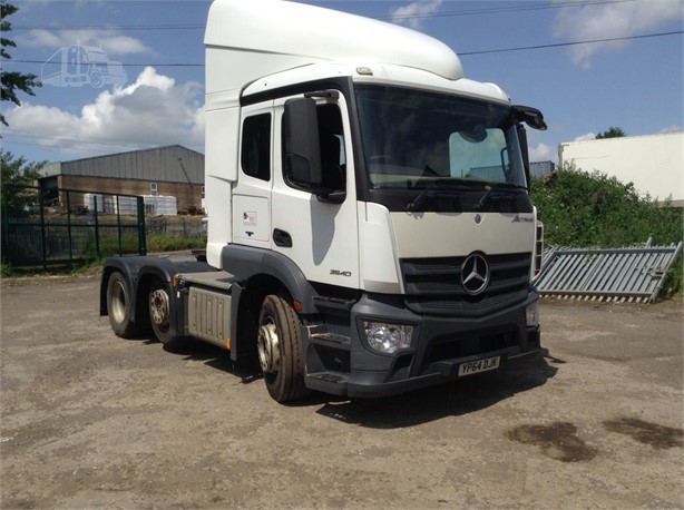 2014 MERCEDES-BENZ ACTROS 2540 Used Tractor with Sleeper for sale