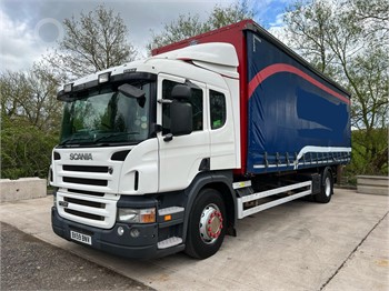 2010 SCANIA P320 Used Curtain Side Trucks for sale