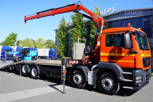 2013 MAN TGS 35.360 Used LKW mit ladekrane zum verkauf