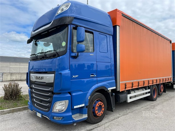 2018 DAF XF480 Used Schiebeplane LKW zum verkauf