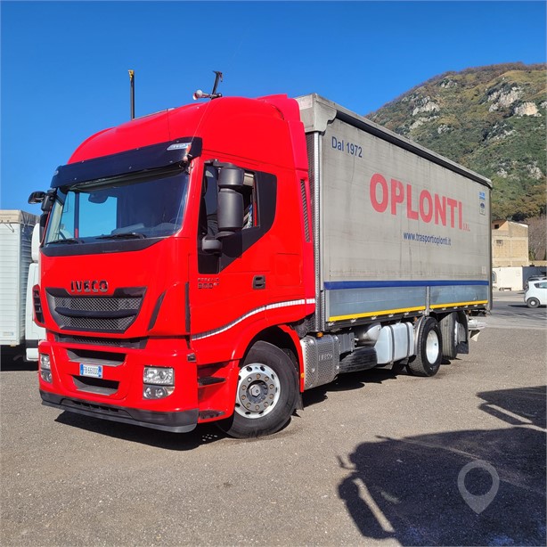 2015 IVECO STRALIS 500 Used Curtain Side Trucks for sale