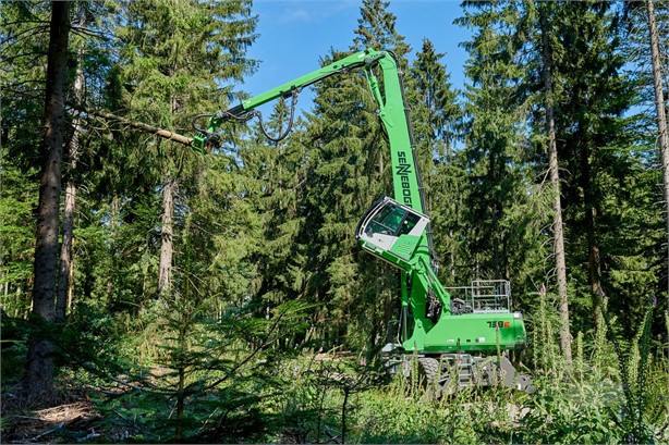 2018 SENNEBOGEN 738E Used 轮式加工机和收割伐木设备