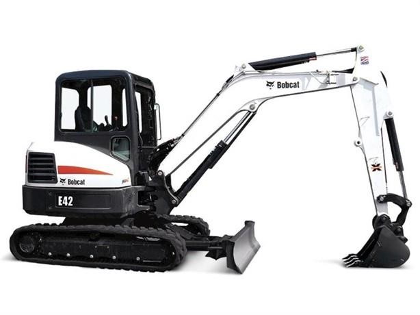 BOBCAT E42 Used Mini (up to 12,000 lbs) Excavators for rent
