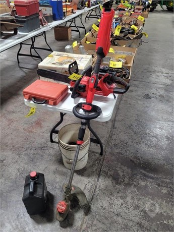 CRAFTSMAN BATTERY POWERED CHAIN SAW & WEED WHIP Used Power Tools Tools/Hand held items auction results