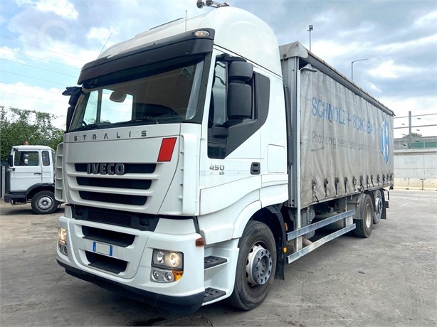 2008 IVECO STRALIS 450 Used Curtain Side Trucks for sale